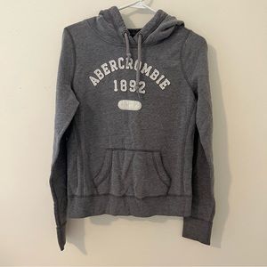 Abercrombie grey hoodie